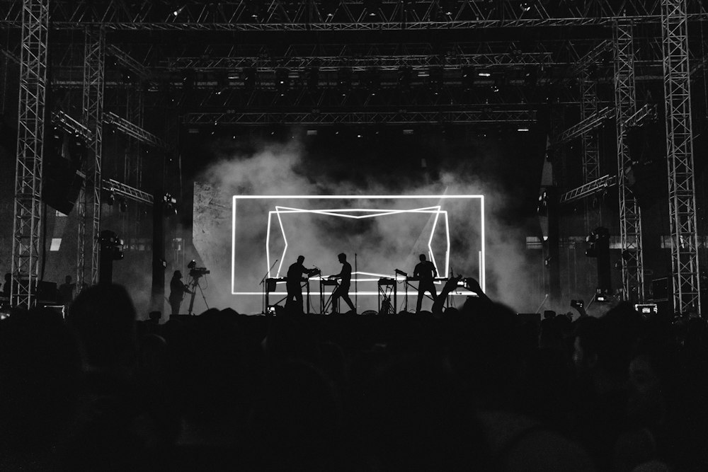 Global concert crowd united by music